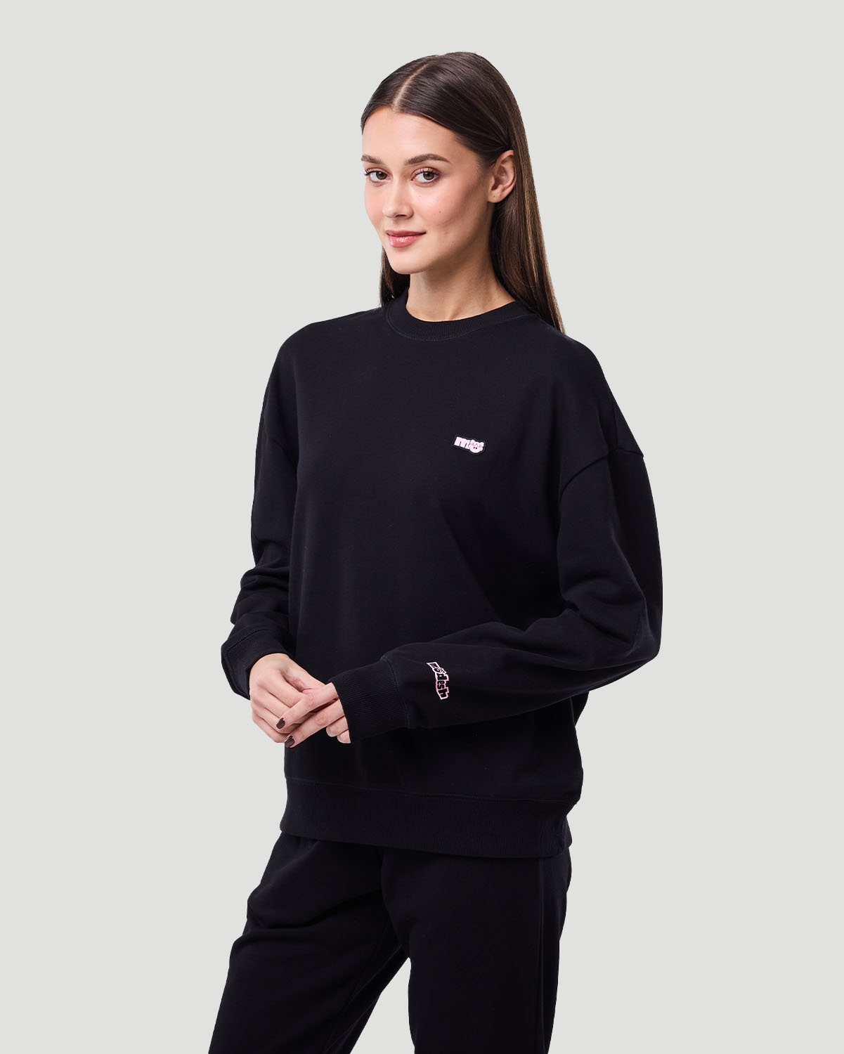 Women&rsquo;s Sweatshirt - Jet Black image number 2