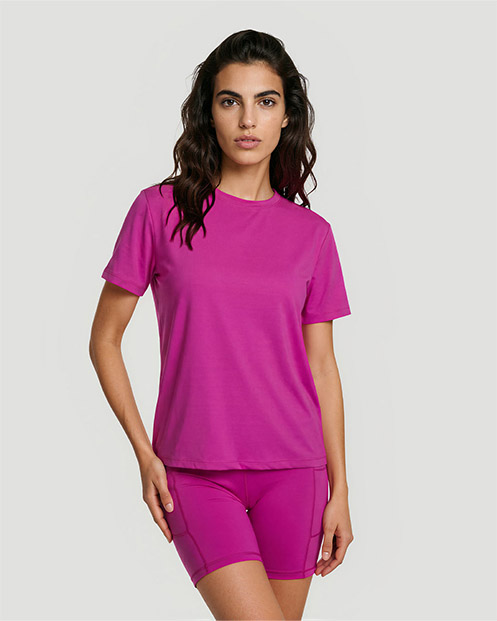 Women's Crew Neck T-Shirt - Rose Violet
