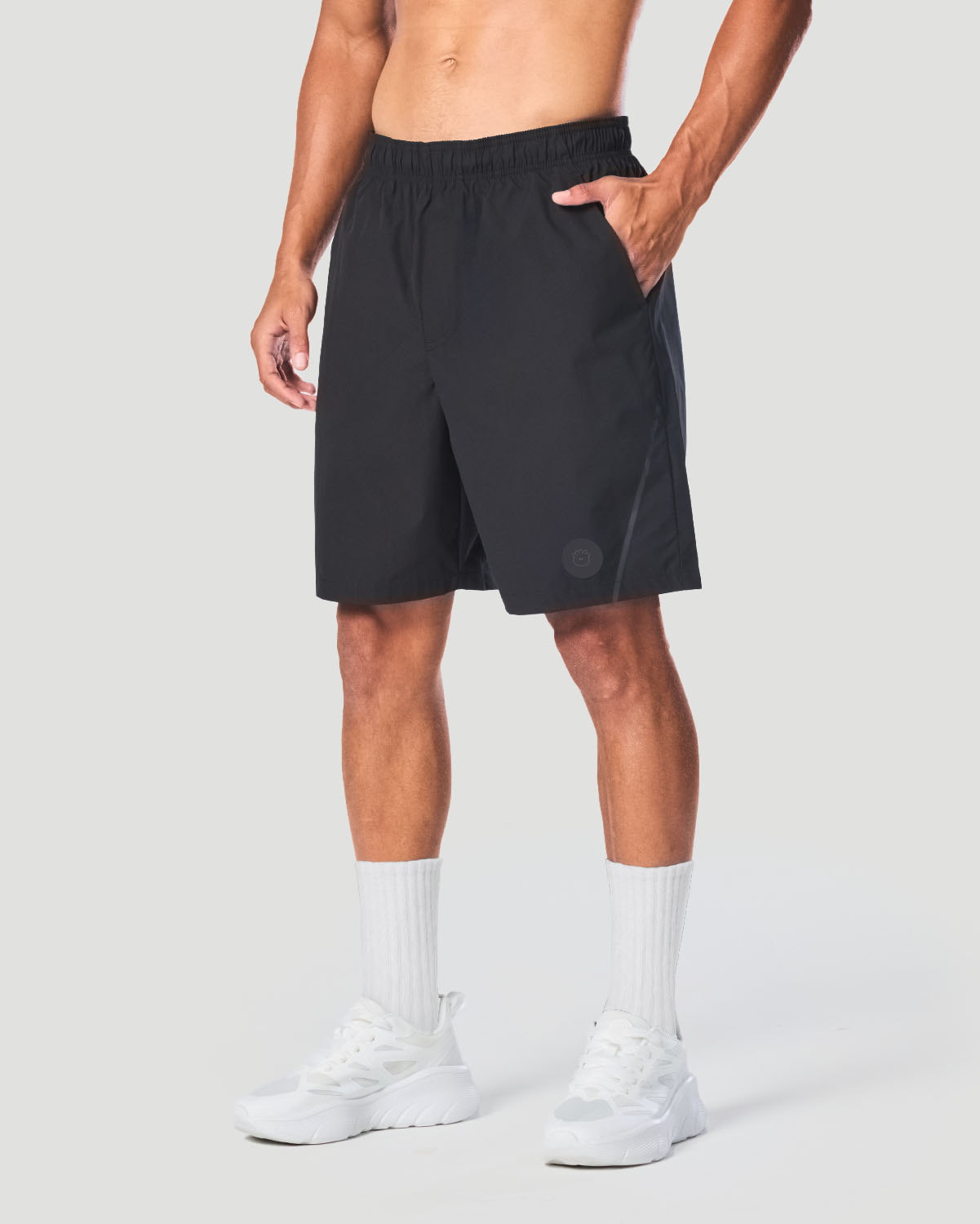 Men's Regular Shorts - Jet Black image number 0