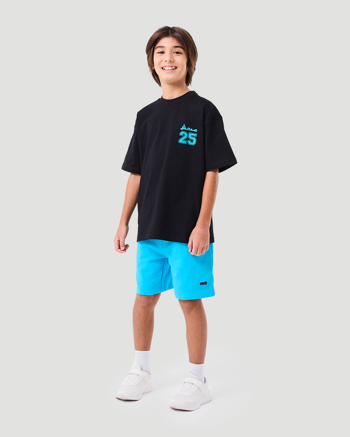 Boy's Graphic T-shirt - Jet Black image number 0