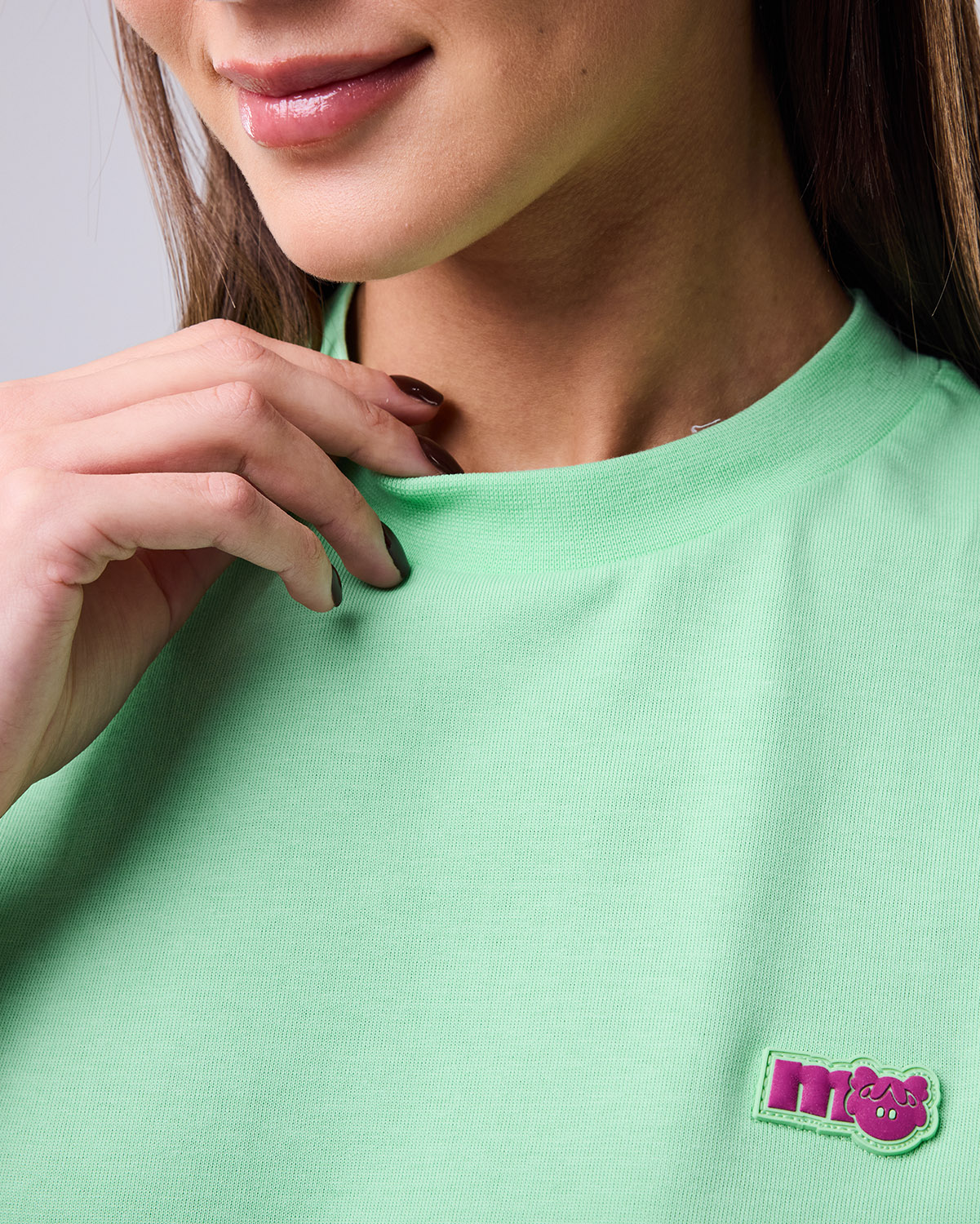 Women's Basic T-shirt - Green Ash image number 4