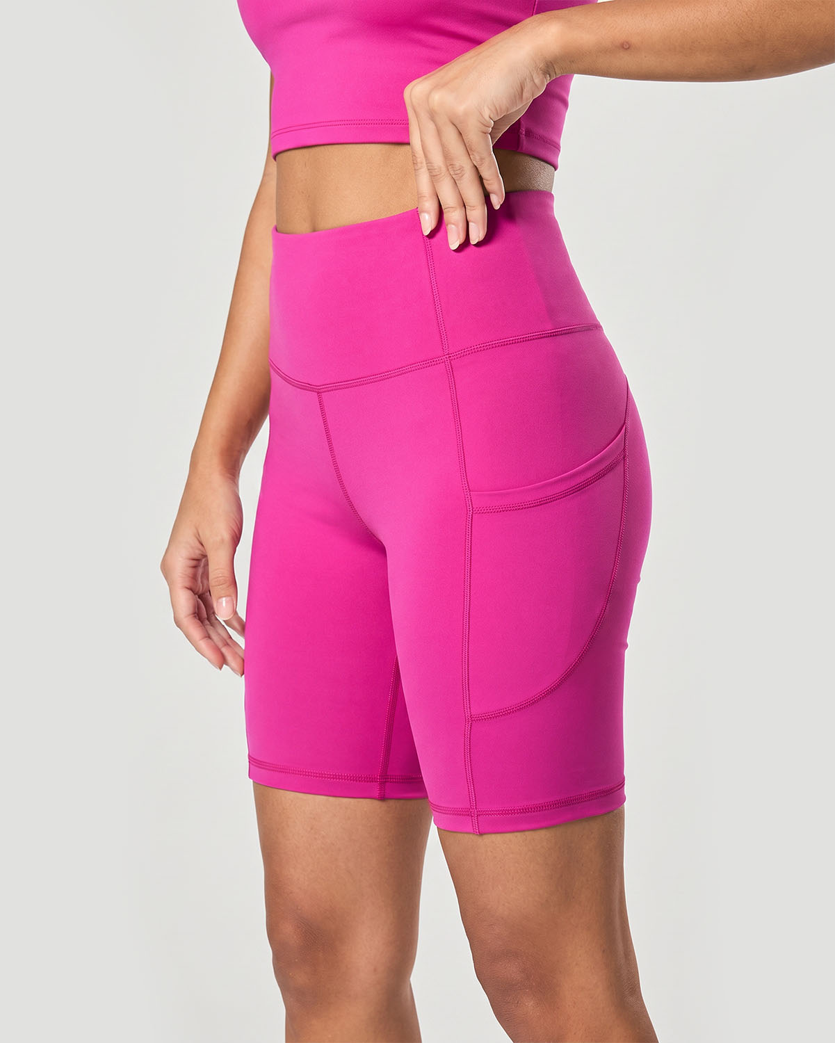 Women's Cycle Shorts - Rose Violet image number 2