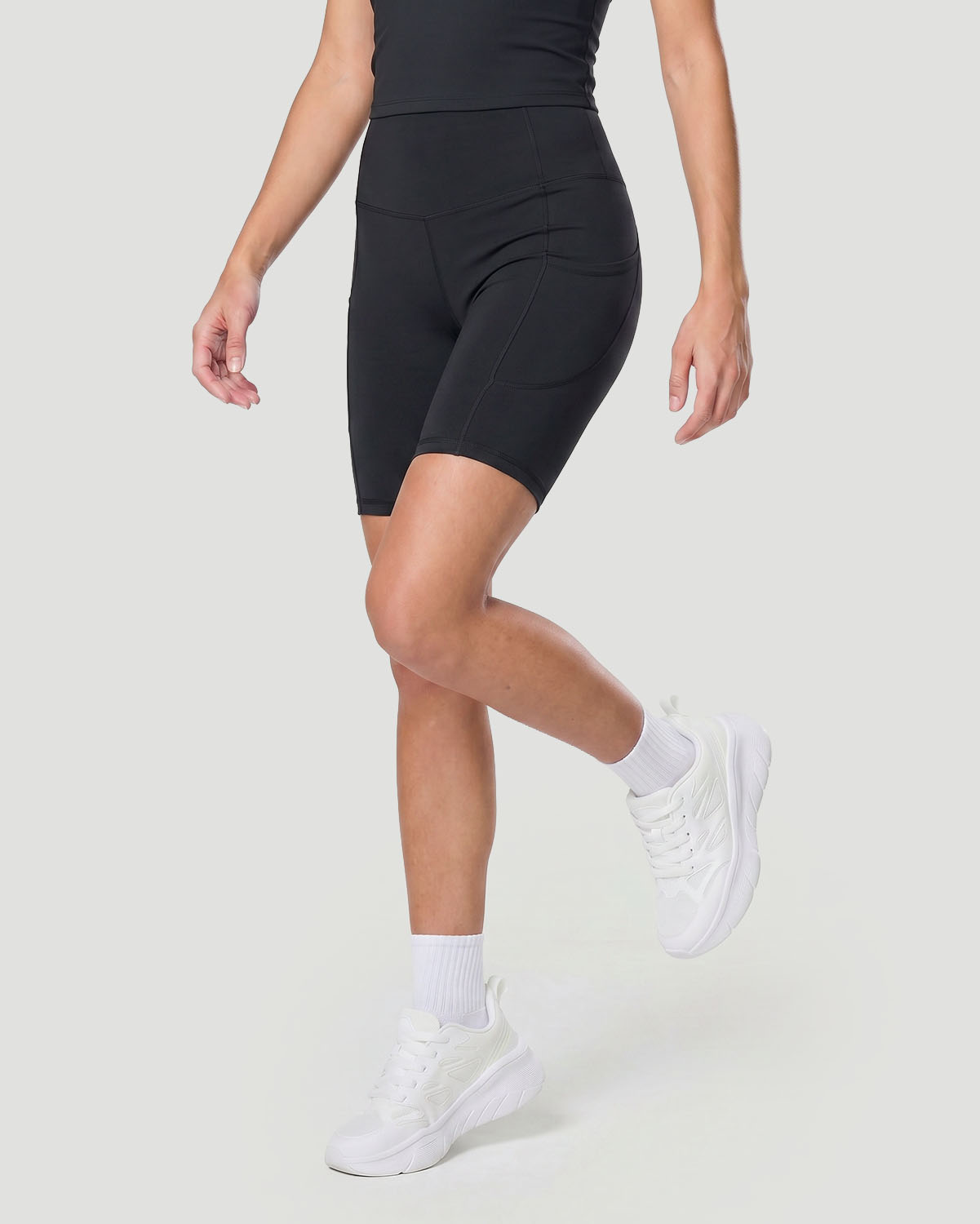Women's Cycle Shorts - Jet Black image number 1