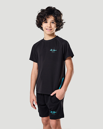 Boys Training T-shirt - Jet Black