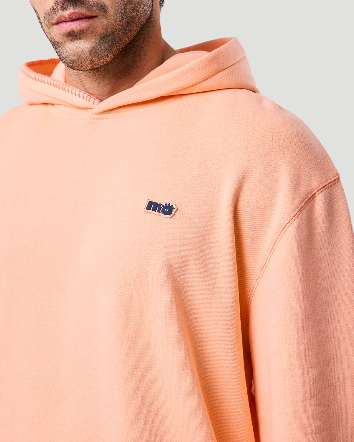 Men's Hoodie - Papaya Punch image number 4