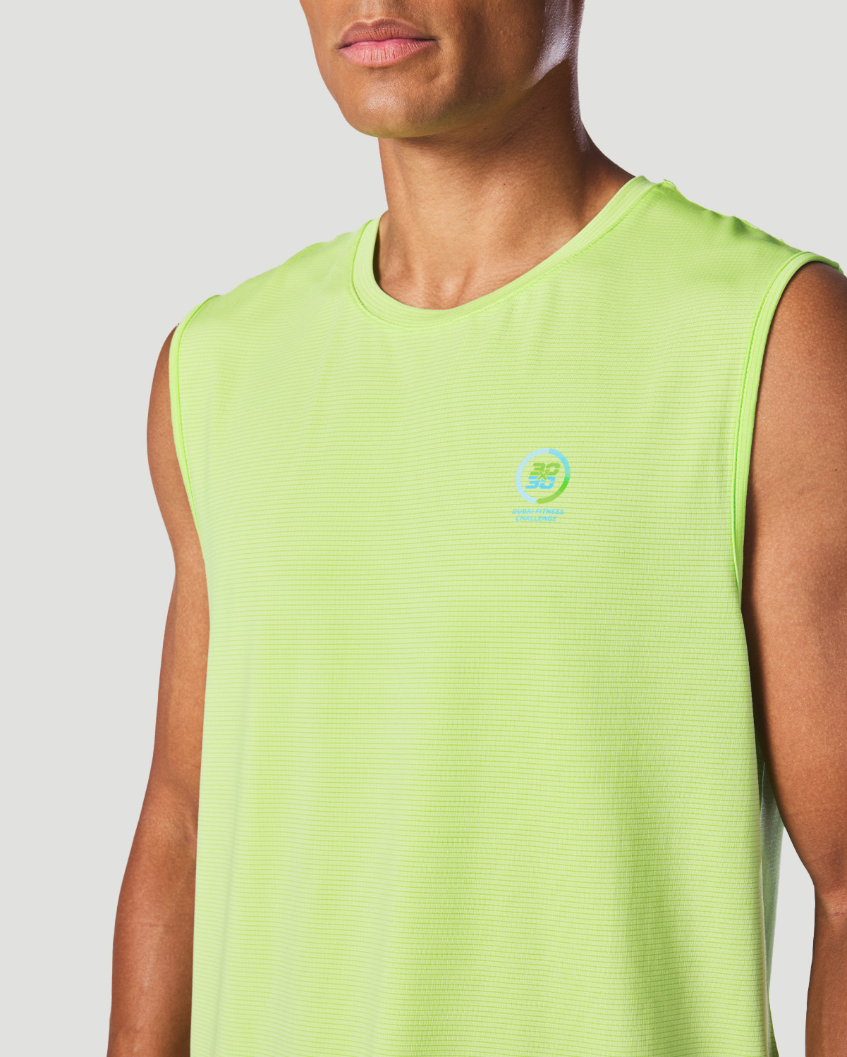 Men's Sleeveless T-Shirt - Paradise Green image number 2