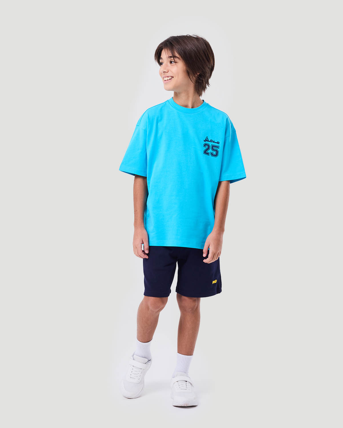 Boy's Graphic T-shirt - Blue Atoll image number 1