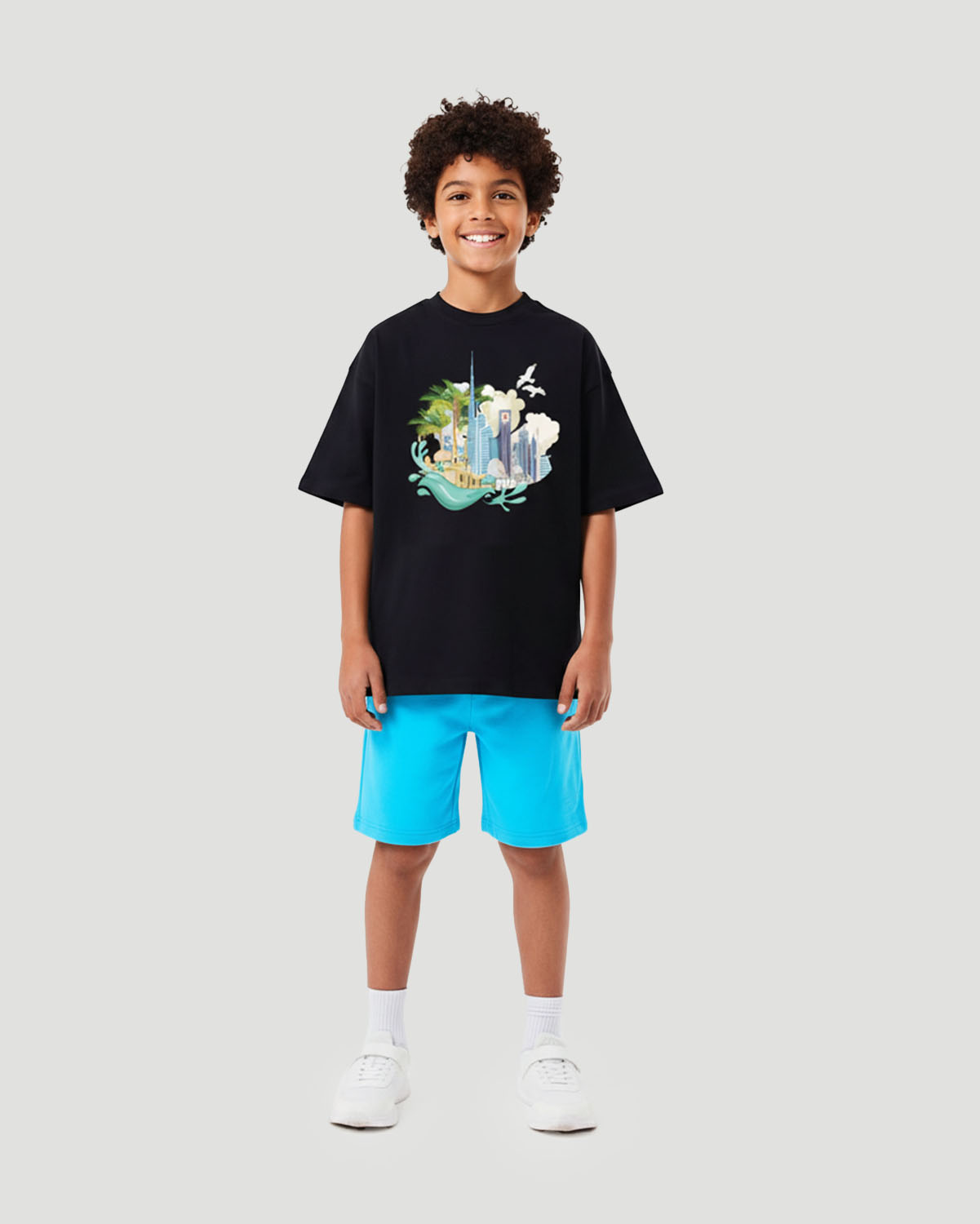 Boys Graphic T-Shirt-Dunes - Jet Black image number 3