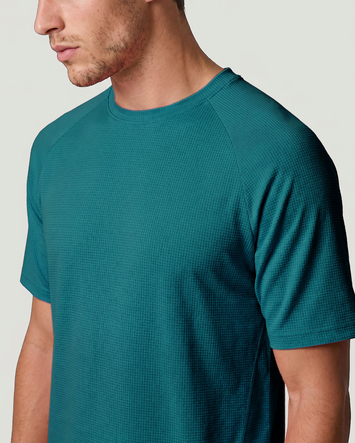 Men's Stretch T-Shirt - Shaded Spruce image number 4