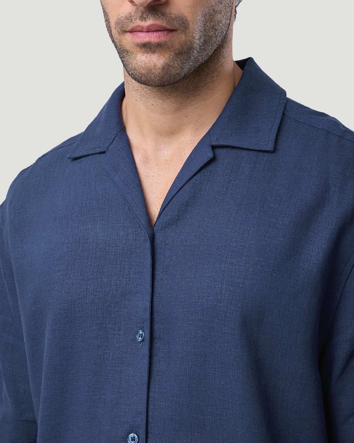 Men's Resort Shirt - Navy image number 4