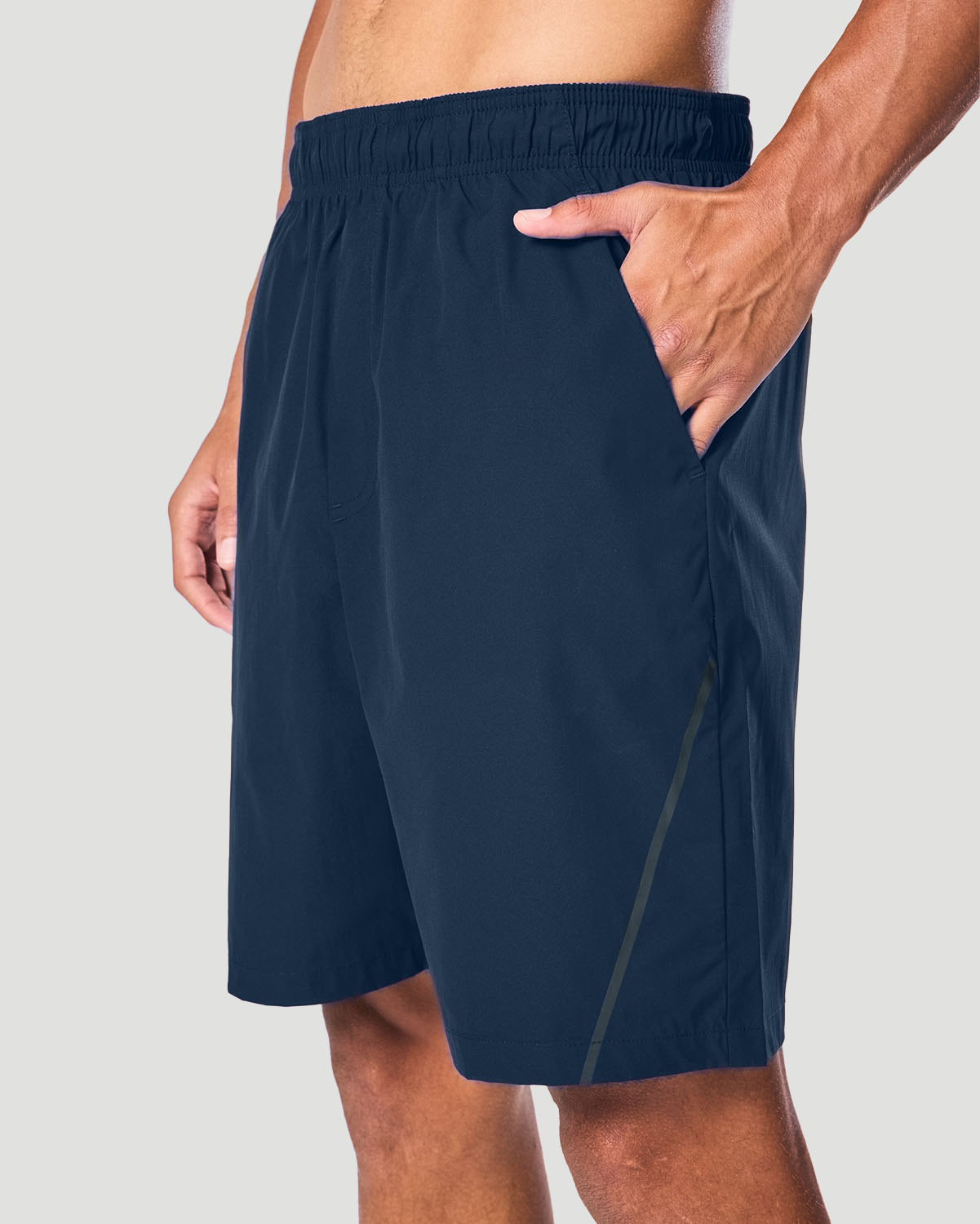 Men's Regular Shorts - Navy image number 2