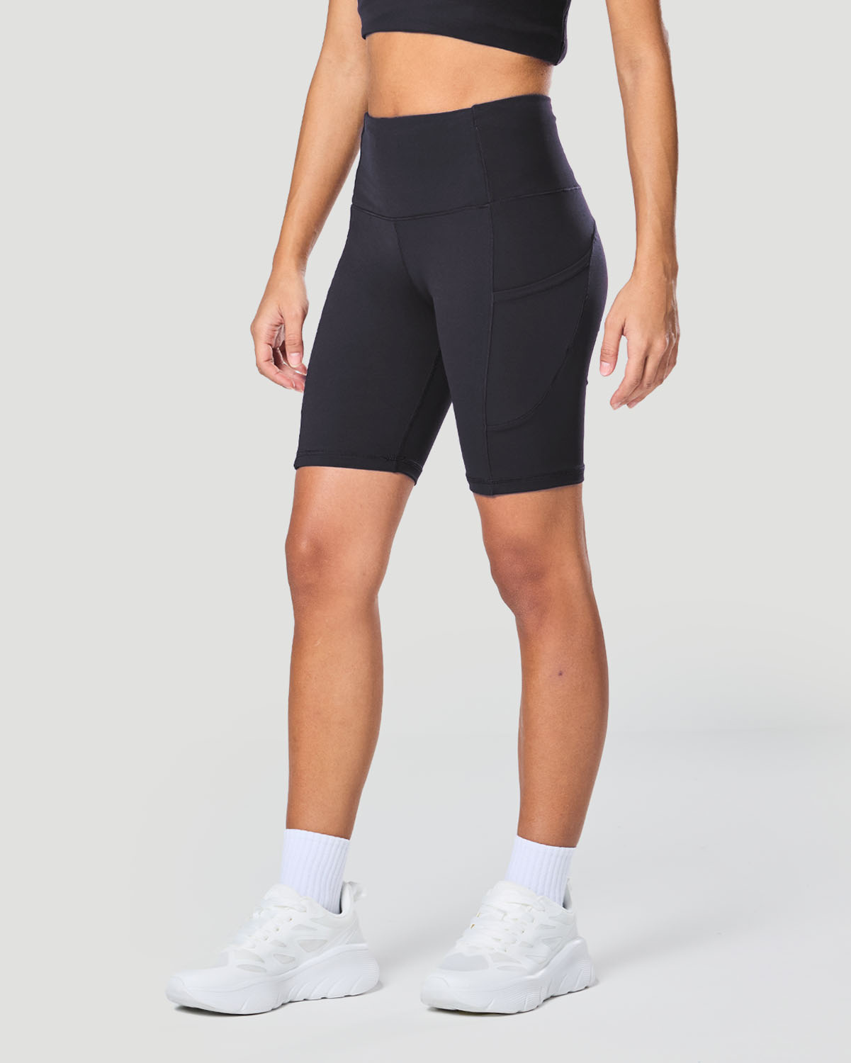Women's Cycle Shorts - Jet Black image number 0