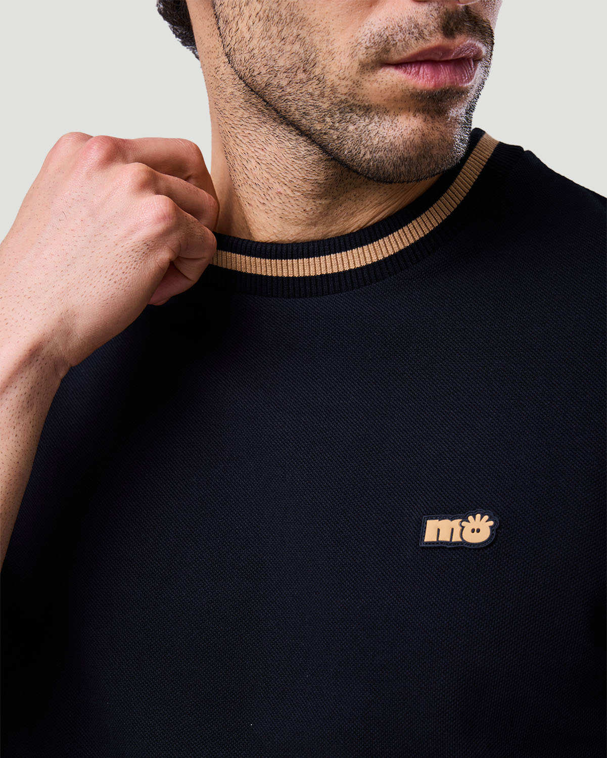 Men's Ringer T-shirt - Jet Black image number 5