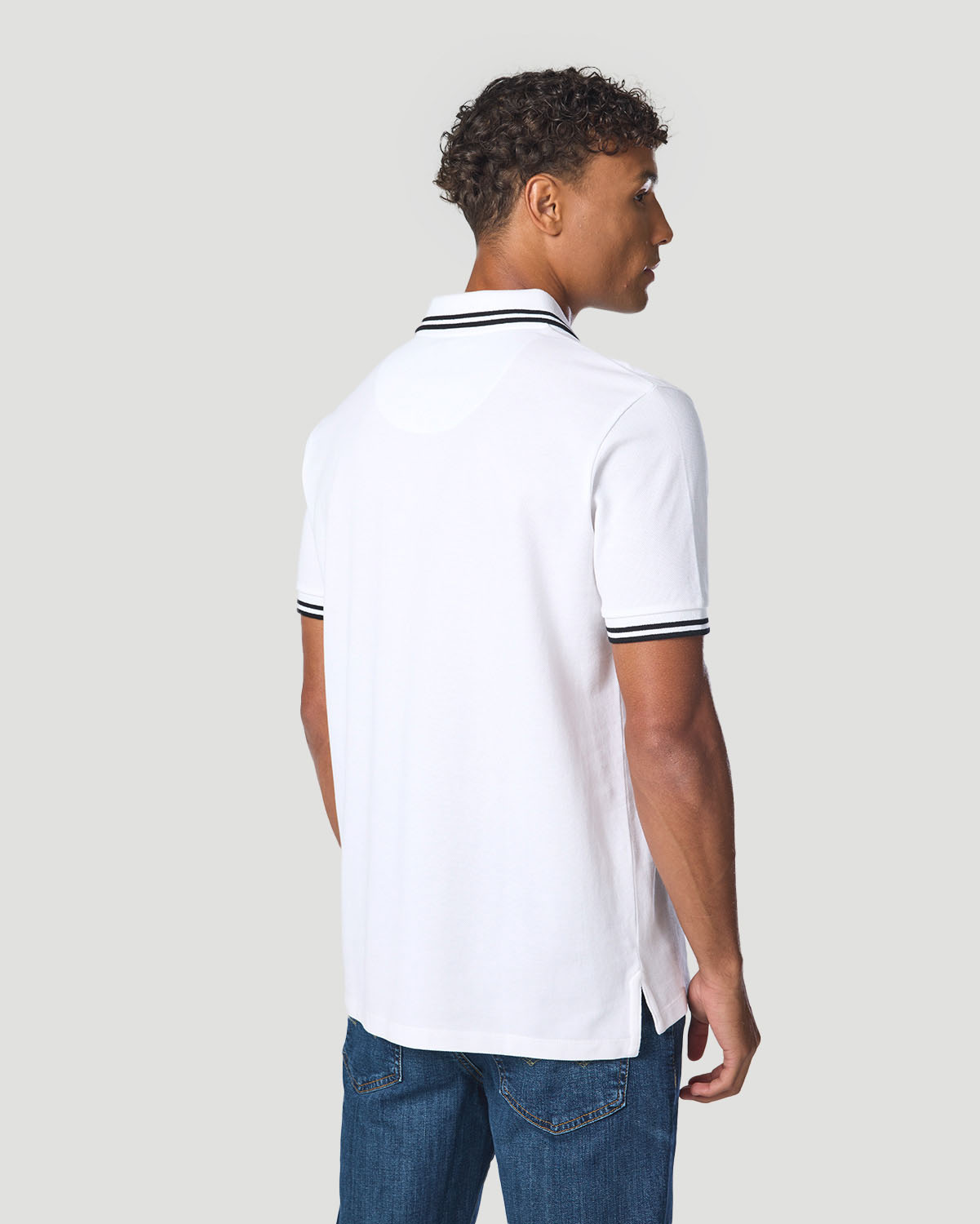 Men's Core Polo T-shirt - White image number 1