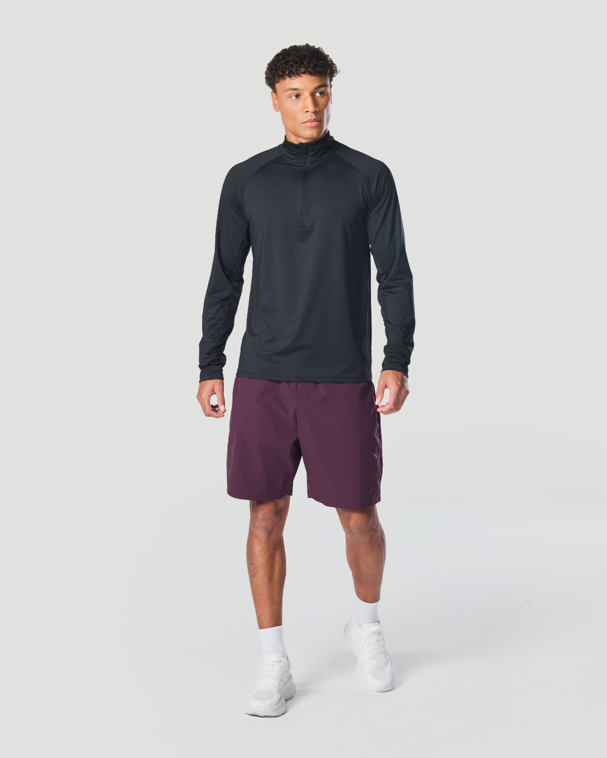 Men's Regular Shorts - Italian Plum image number 4