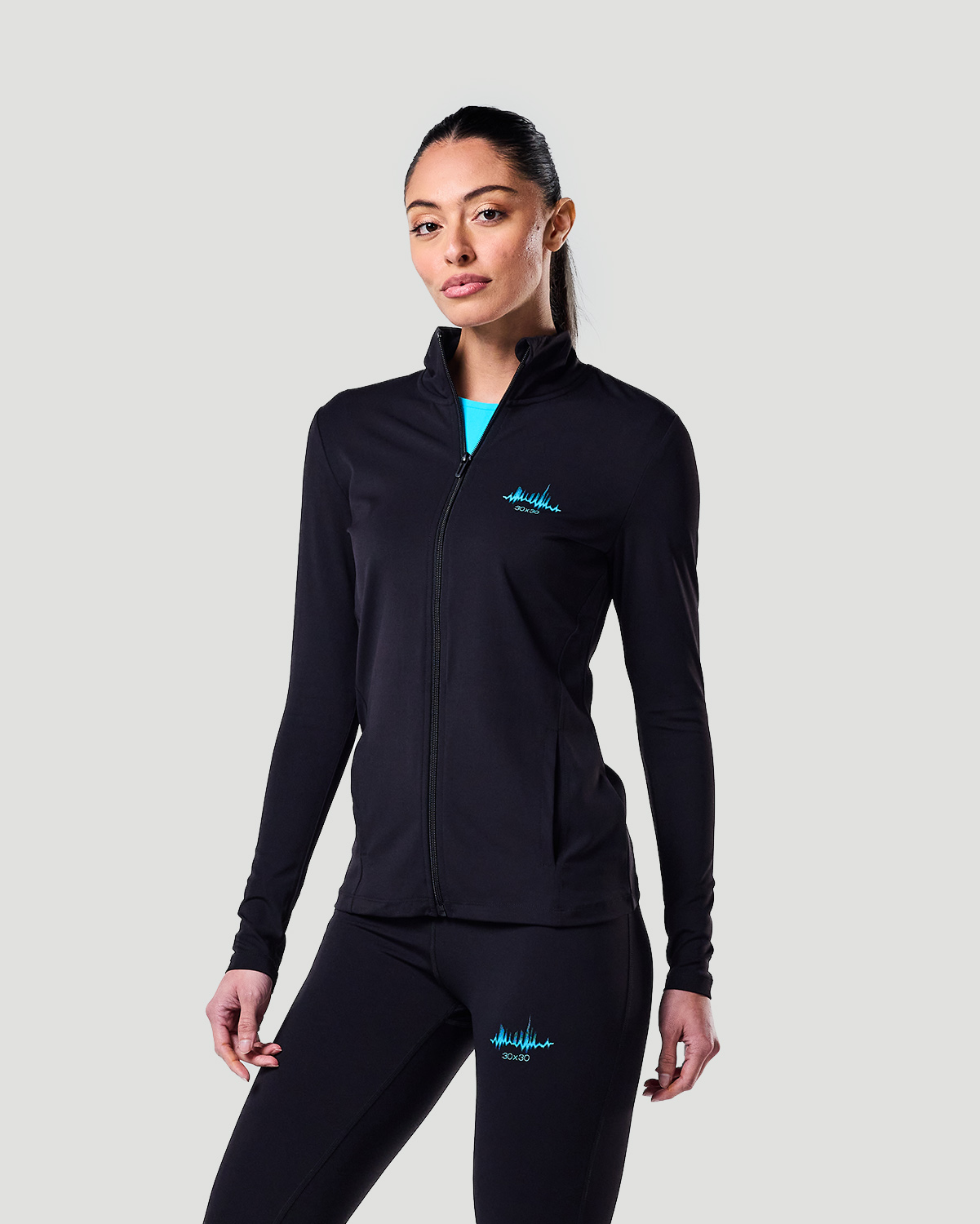 Women&rsquo;s Track Jacket - Jet Black image number 1