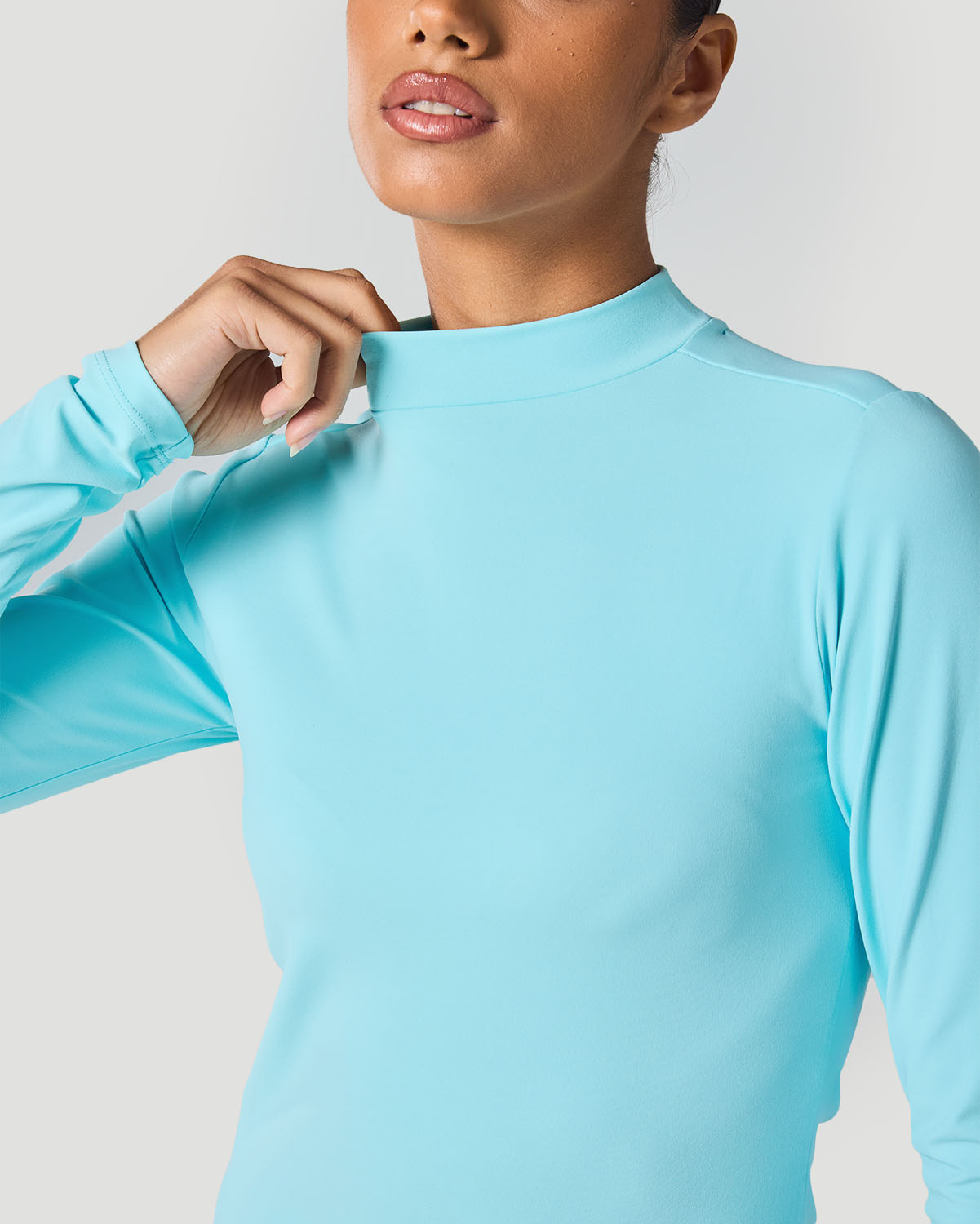 Women's High Neck T-Shirt - Atomizer image number 3