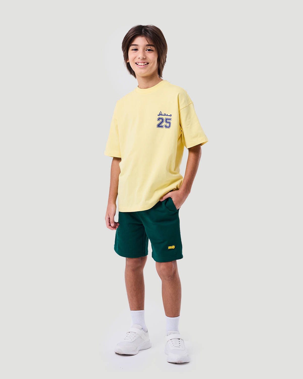 Boy's Graphic T-shirt - Pale Banana image number 0