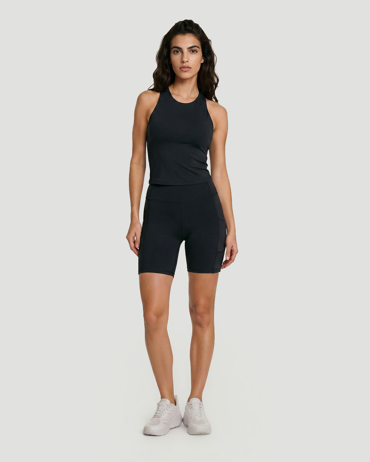 Women's Cycle Shorts - Jet Black image number 5