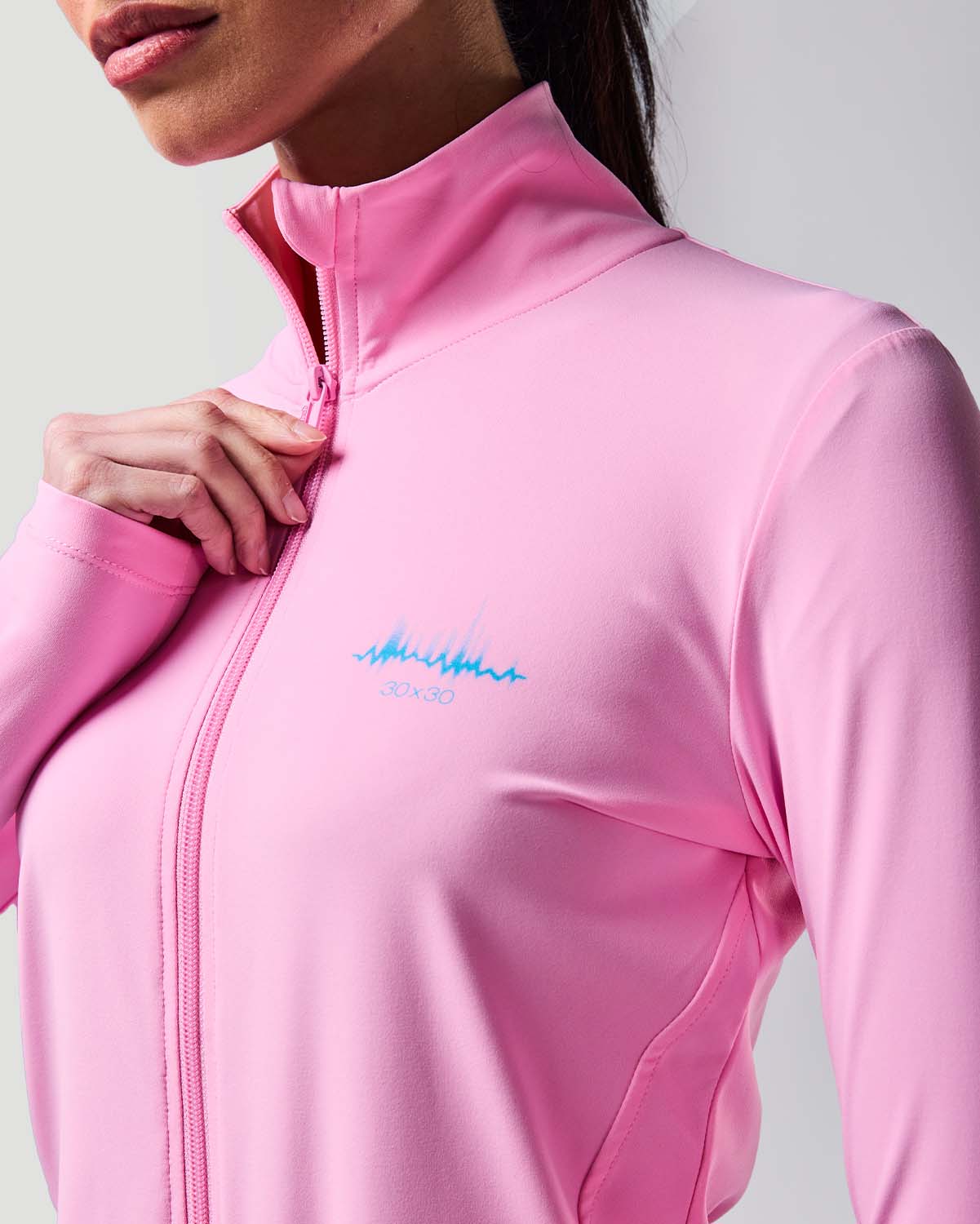 Women&rsquo;s Track Jacket - Pink Frosting image number 2