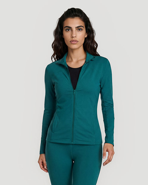 Women's Track Jacket - Shaded Spruce