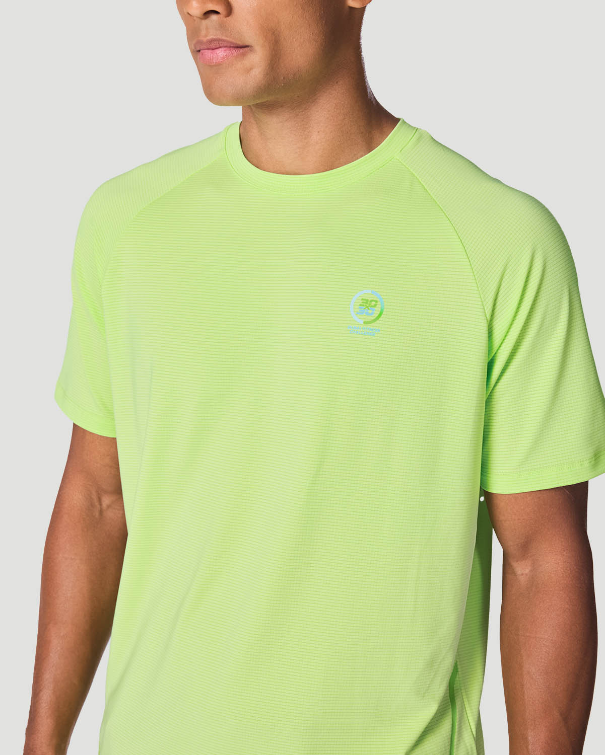 Men's Crew Neck T-Shirt - Paradise Green image number 4