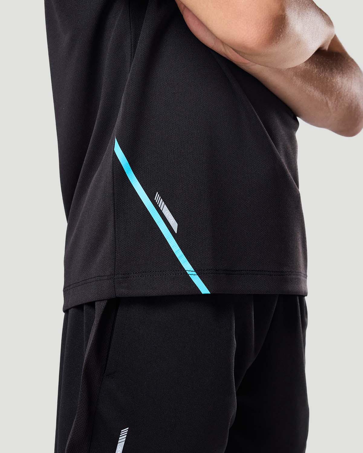 Boys Training T-shirt - Jet Black image number 3