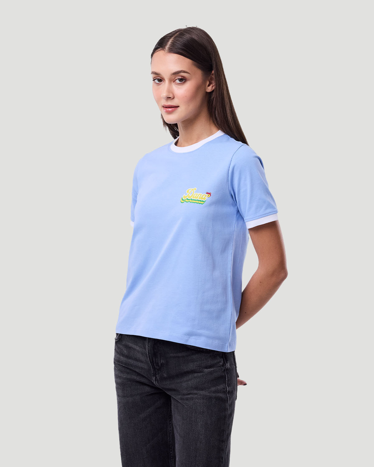 Women&rsquo;s Ringer T-shirt - Open Air image number 2