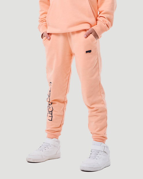 Girl's Jogger Pants - Papaya Punch