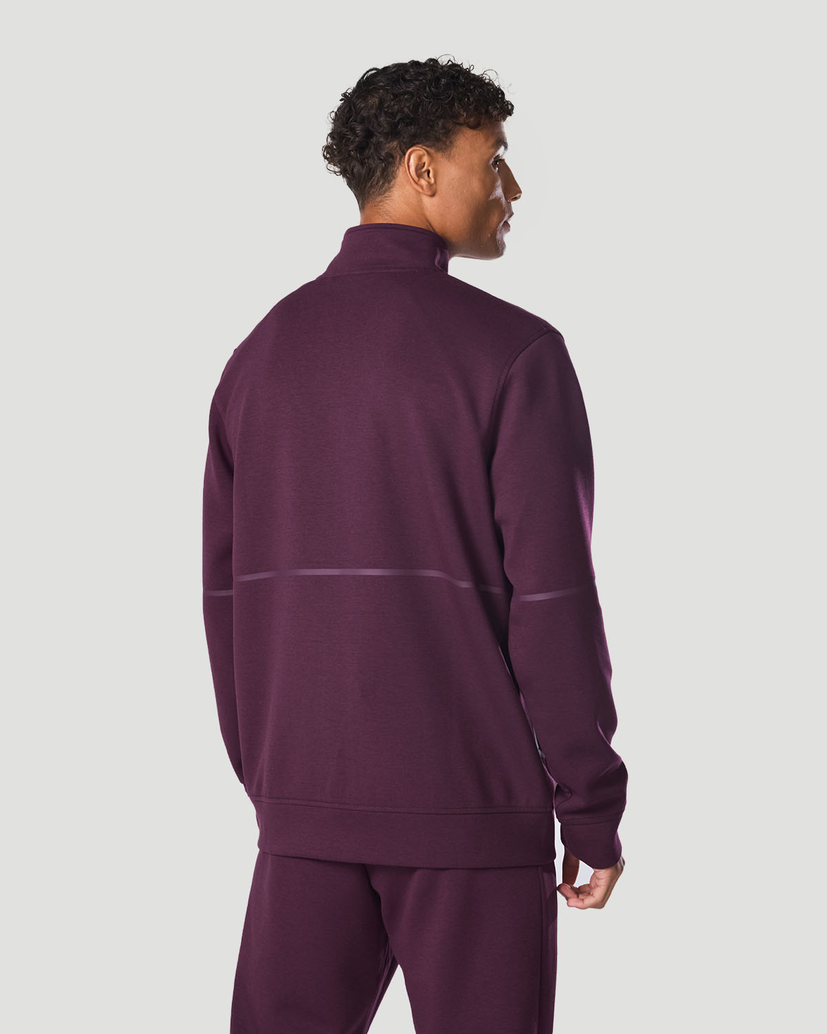 Men's Track Jacket - Italian Plum image number 1