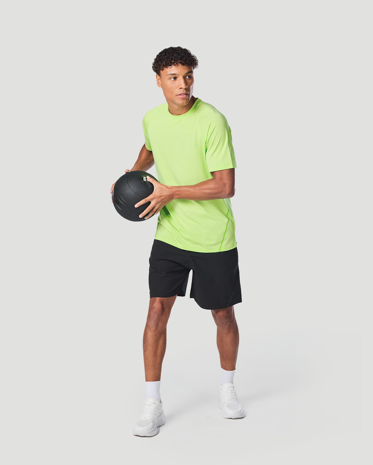 Men's Stretch T-Shirt - Paradise Green image number 5