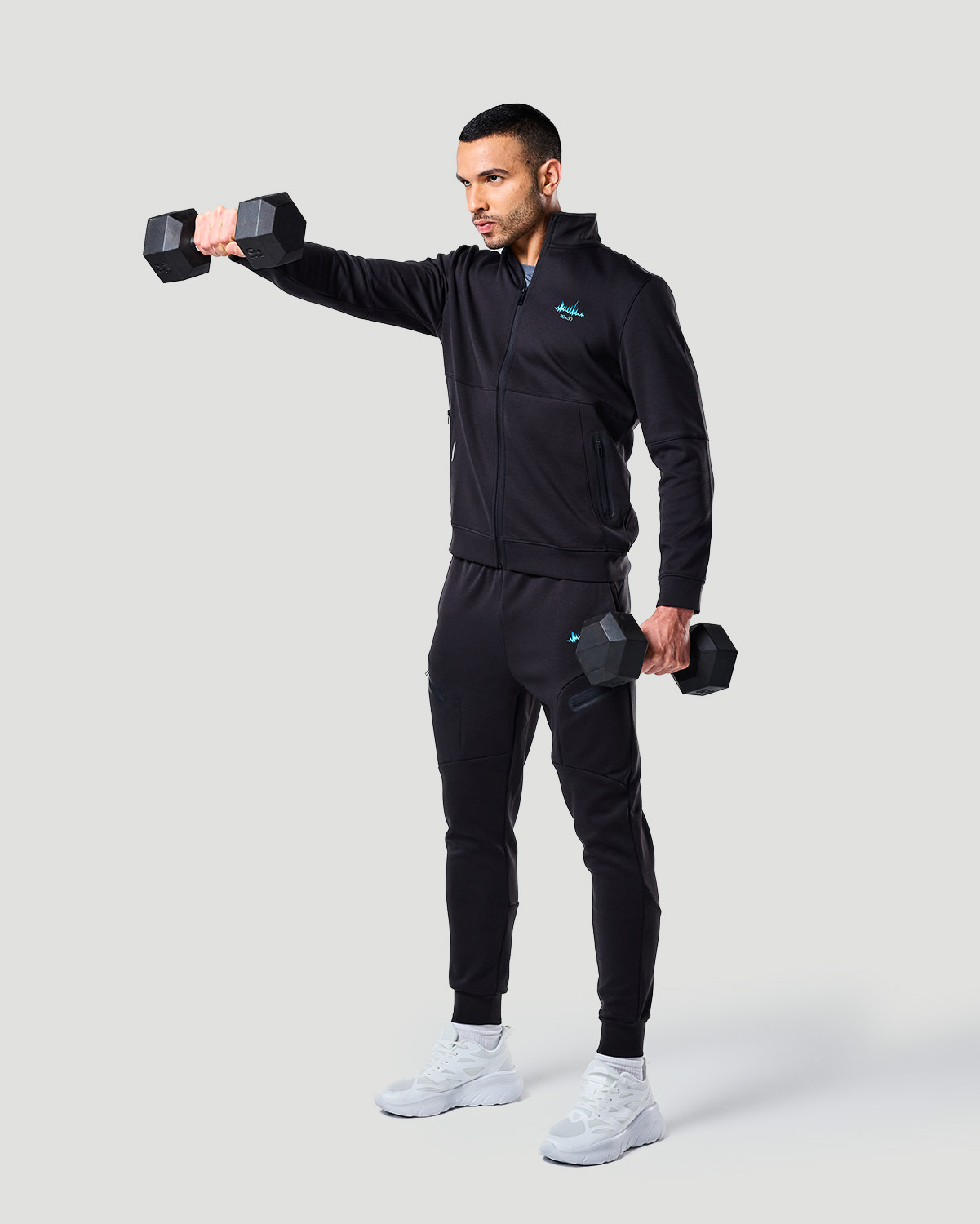 Men’s Track Jacket - Jet Black image number 3