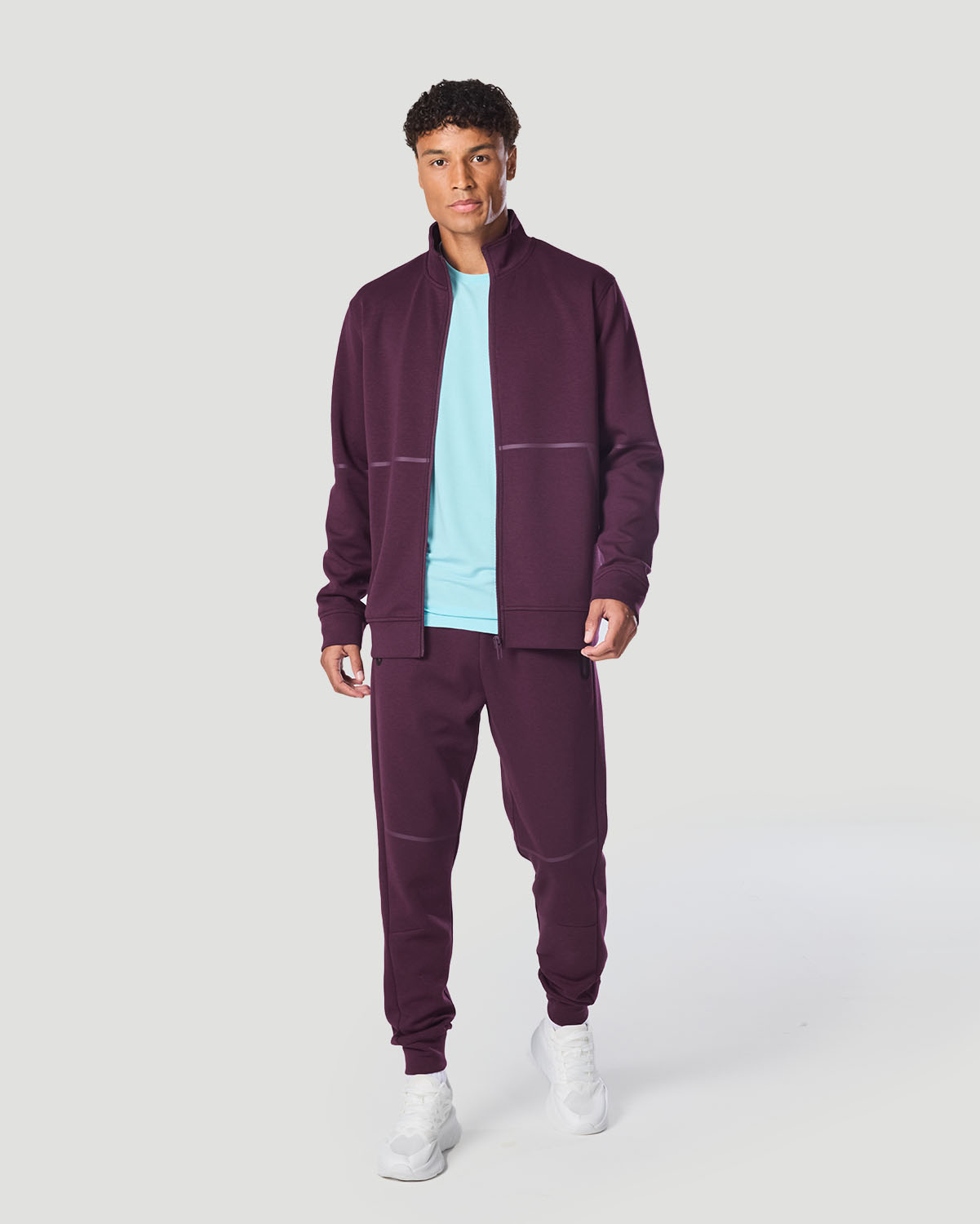 Men's Track Jacket - Italian Plum image number 4