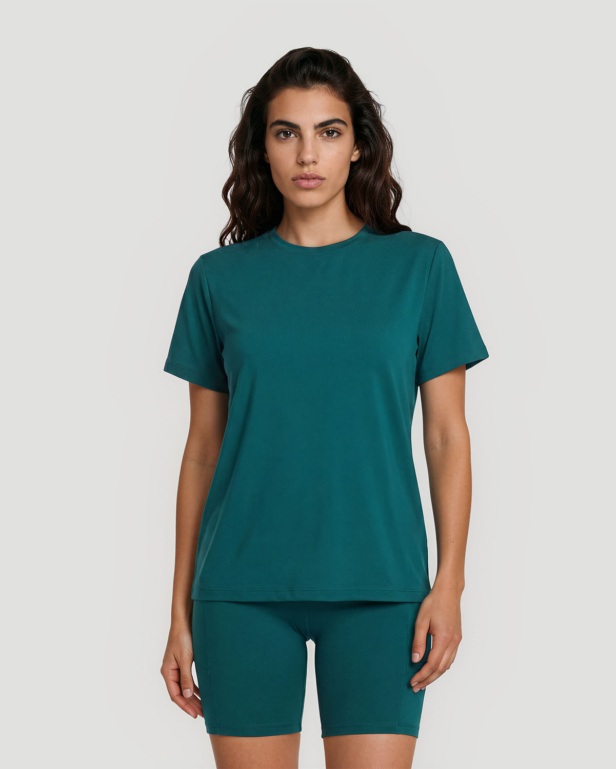Women's Crew Neck T-Shirt - Shaded Spruce image number 0