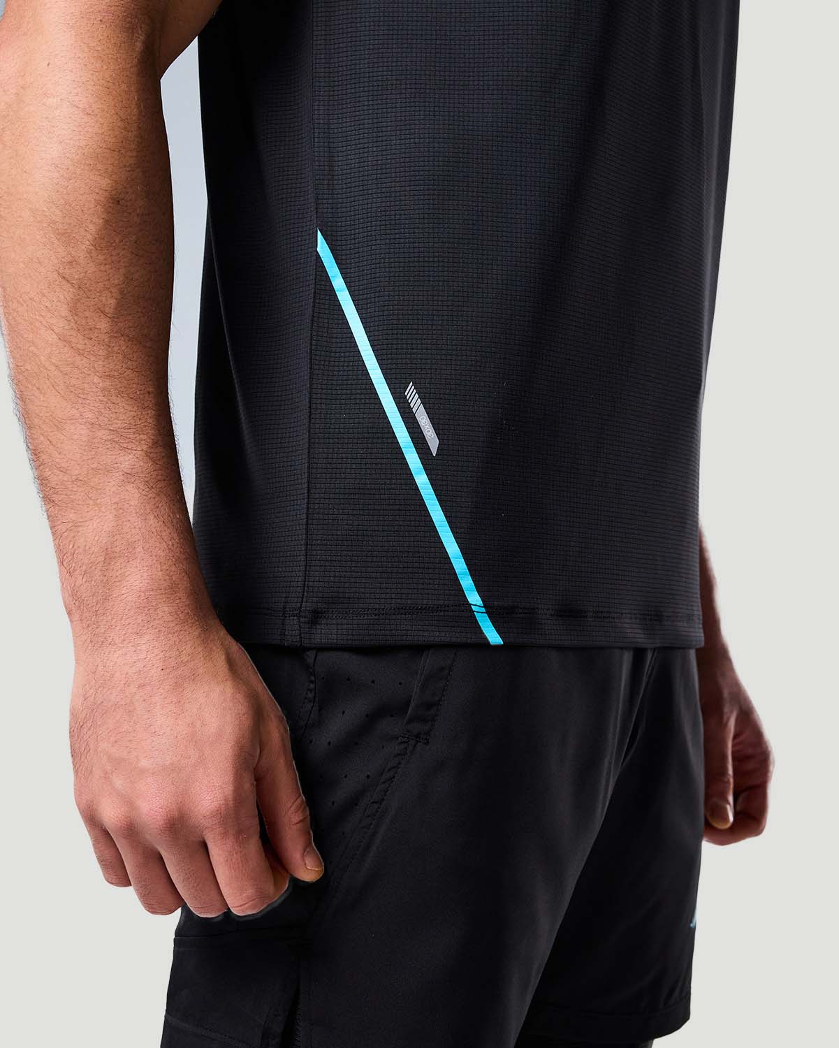 Stretch T-shirt - Jet Black image number 1