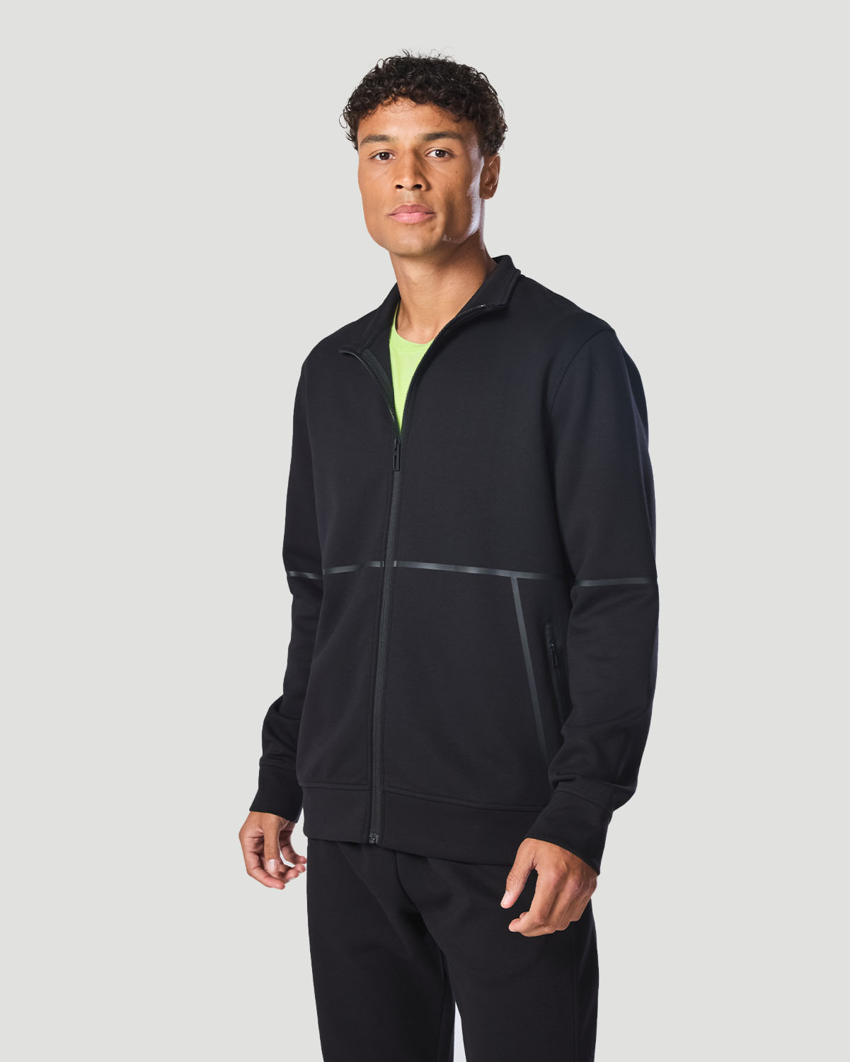 Men's Track Jacket - Jet Black image number 0