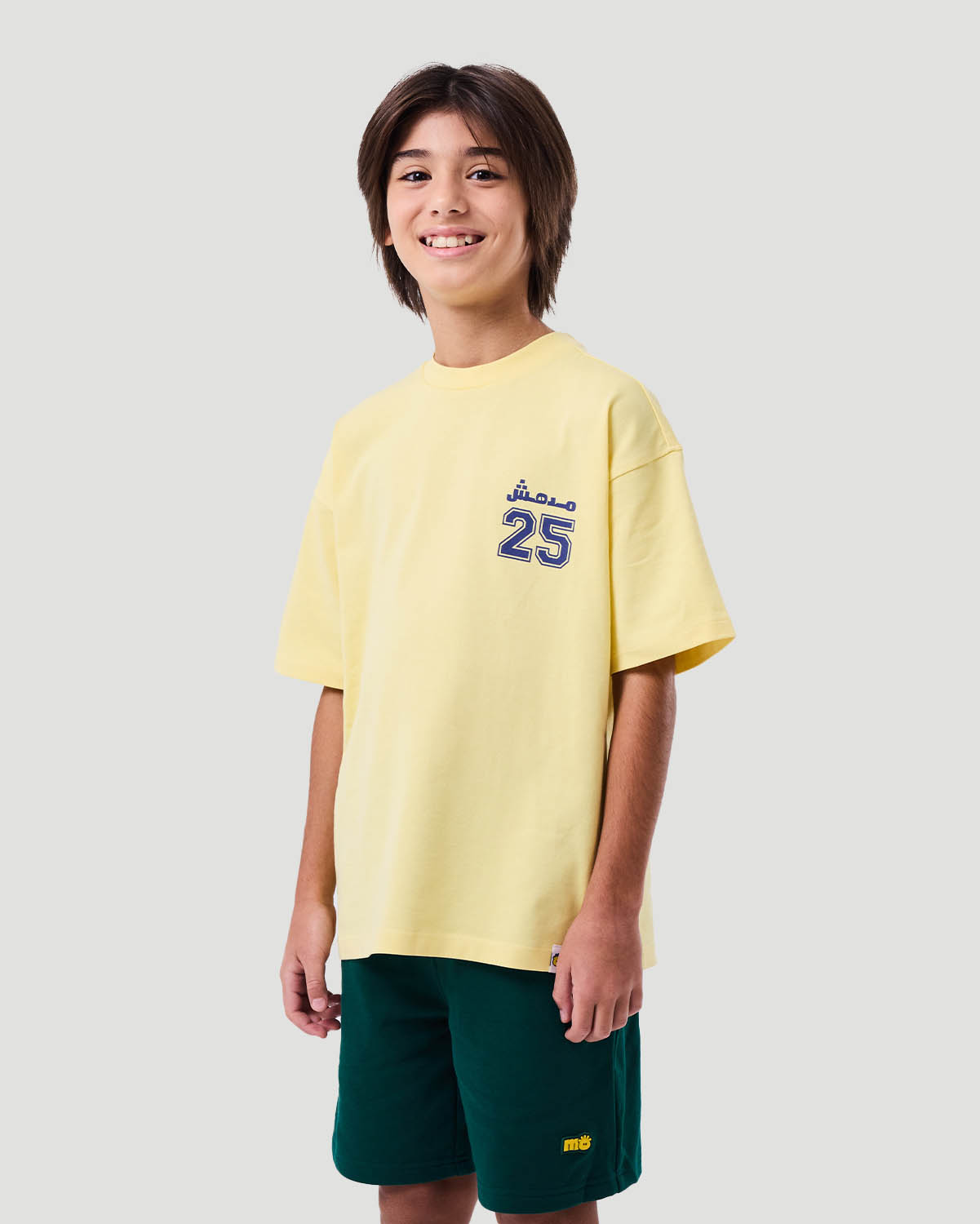 Boy's Graphic T-shirt - Pale Banana image number 3