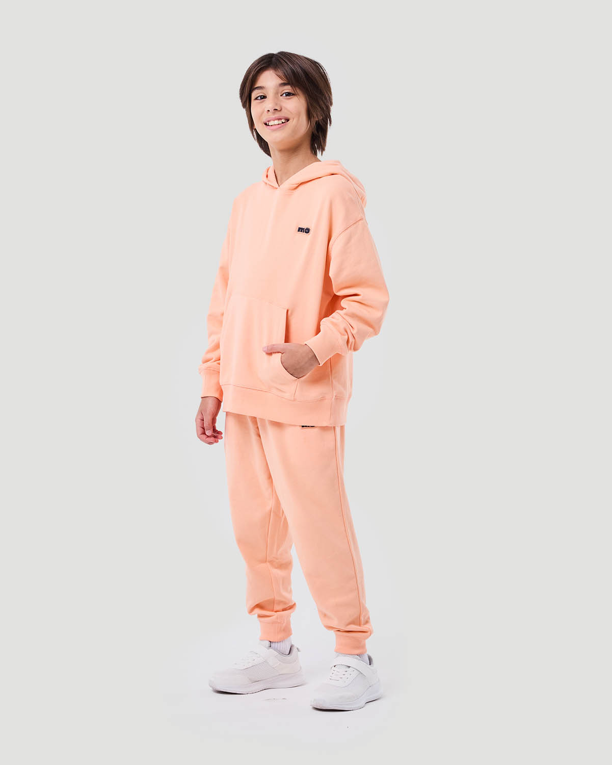 Boy's Hoodie - Papaya Punch image number 1