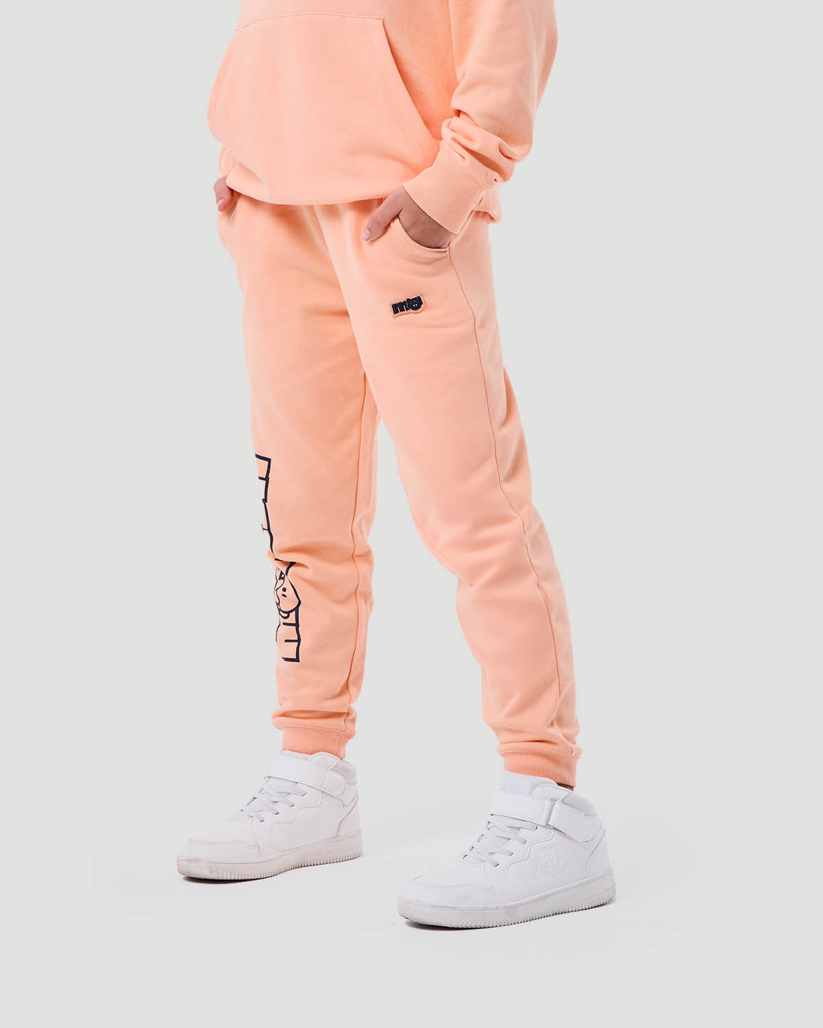 Girl's Jogger - Papaya Punch image number 2
