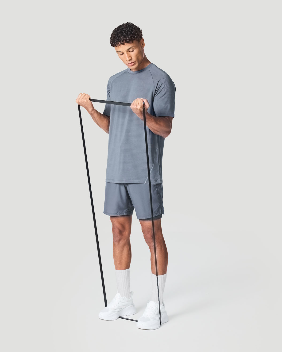 Men's Stretch T-Shirt - Castor Grey image number 5