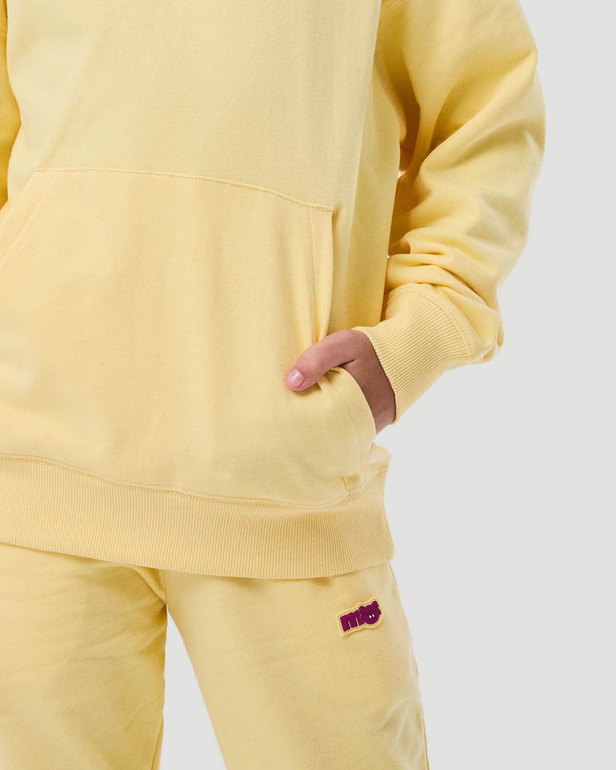 Girl's Hoodie - Pale Banana image number 4