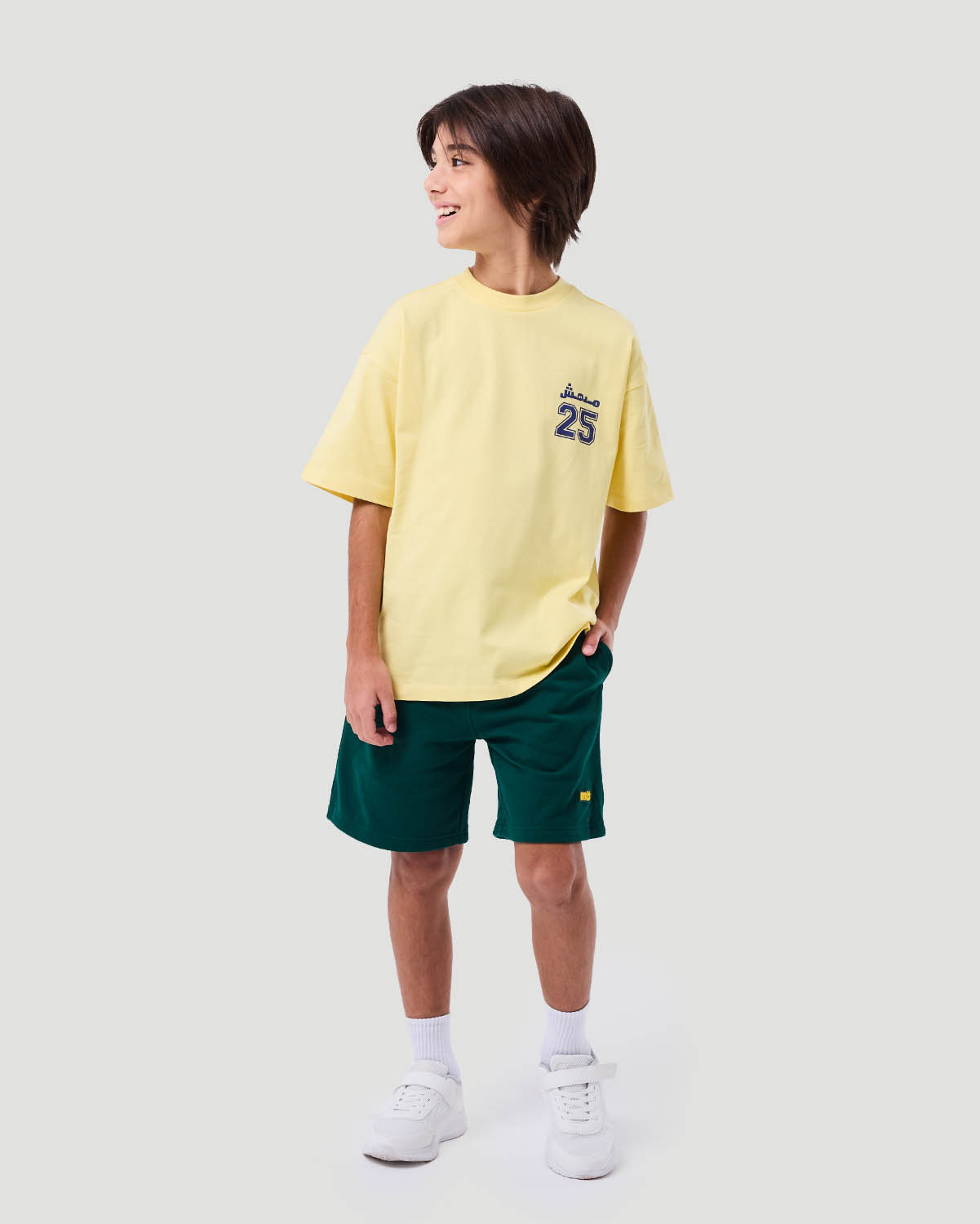 Boy's Graphic T-shirt - Pale Banana image number 1
