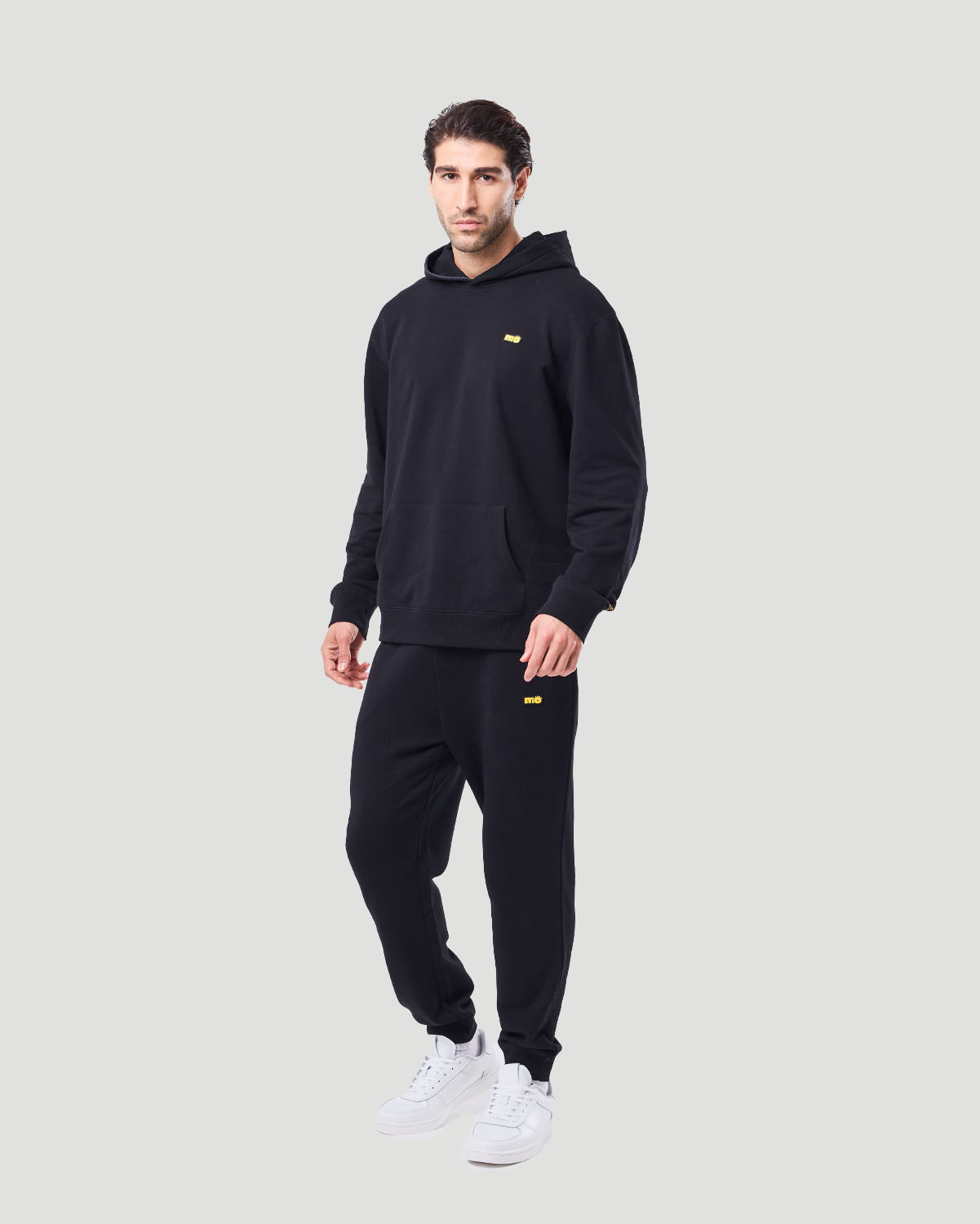 Men's Hoodie - Jet Black image number 0