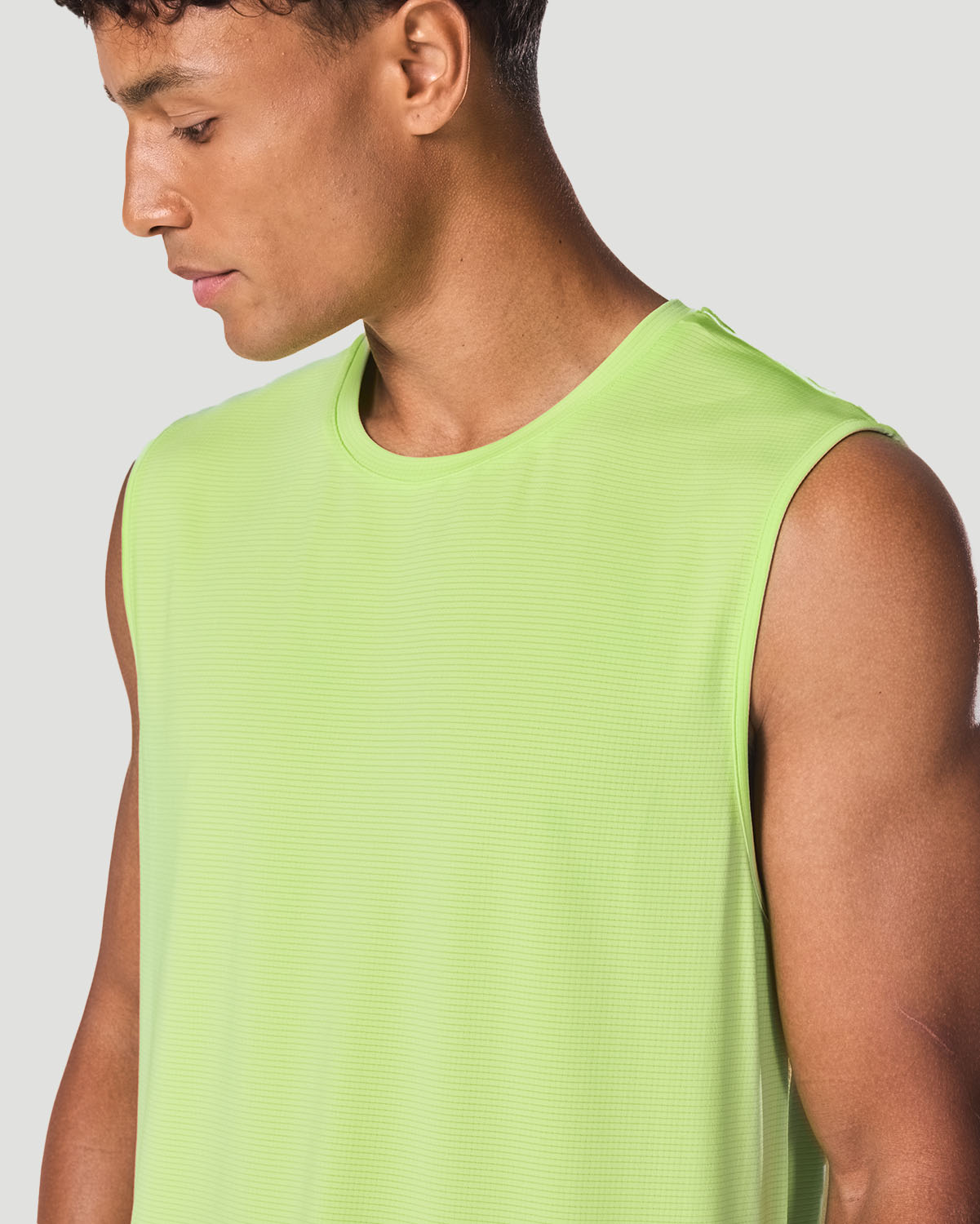 Men's Sleeveless T-Shirt - Paradise Green image number 2
