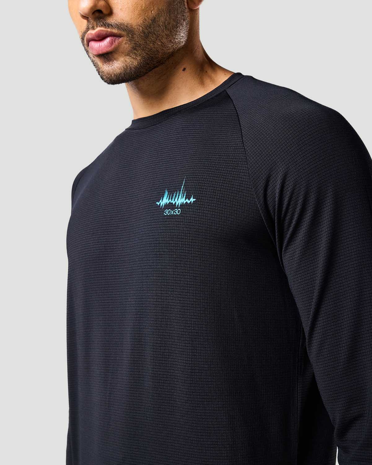 Long Sleeve T-shirt - Jet Black image number 3