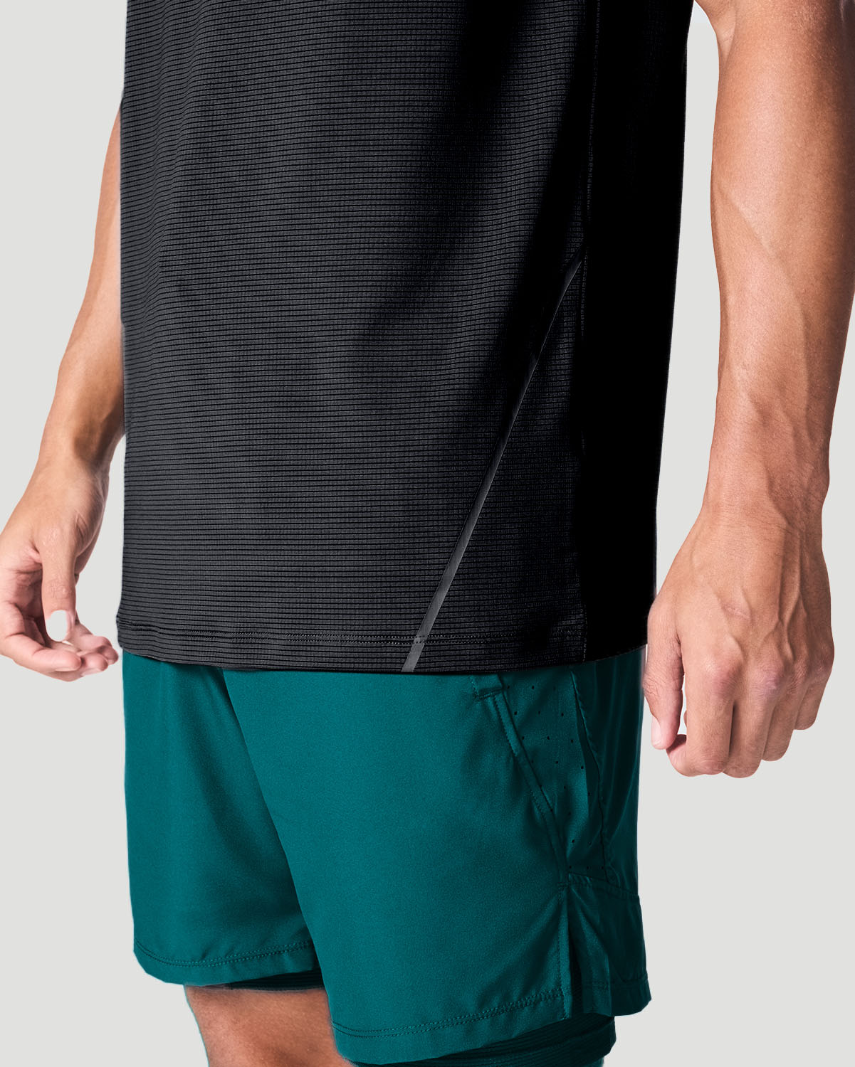 Men's Stretch T-Shirt - Jet Black image number 5