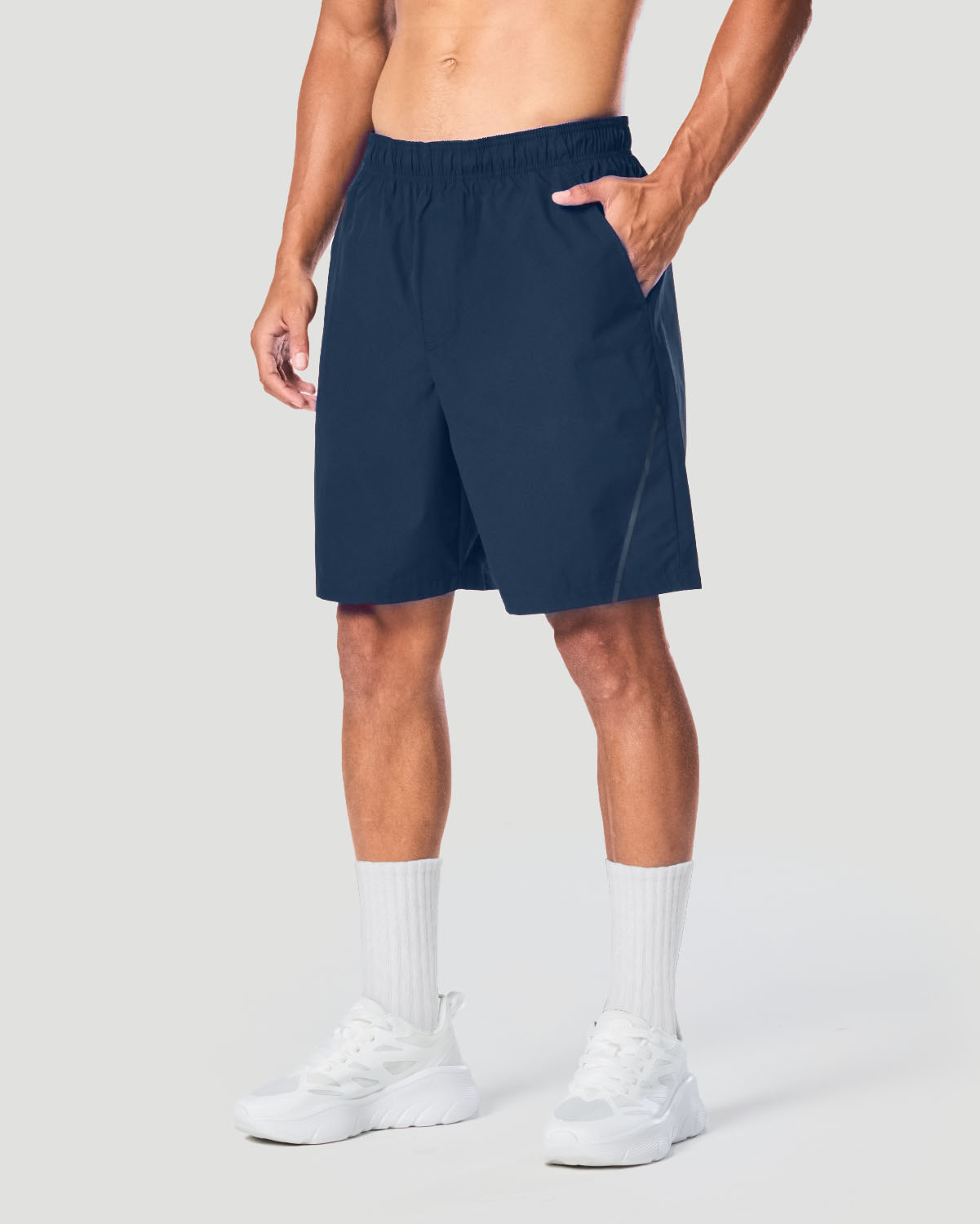 Men's Regular Shorts - Navy image number 0