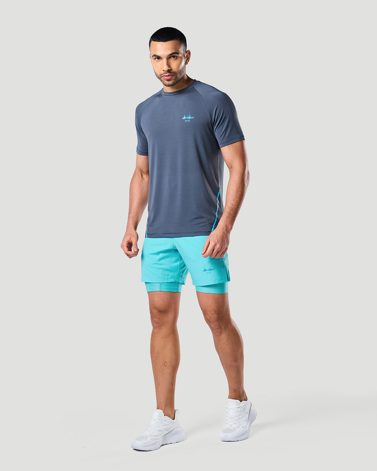 Stretch T-shirt - Castor Grey image number 0