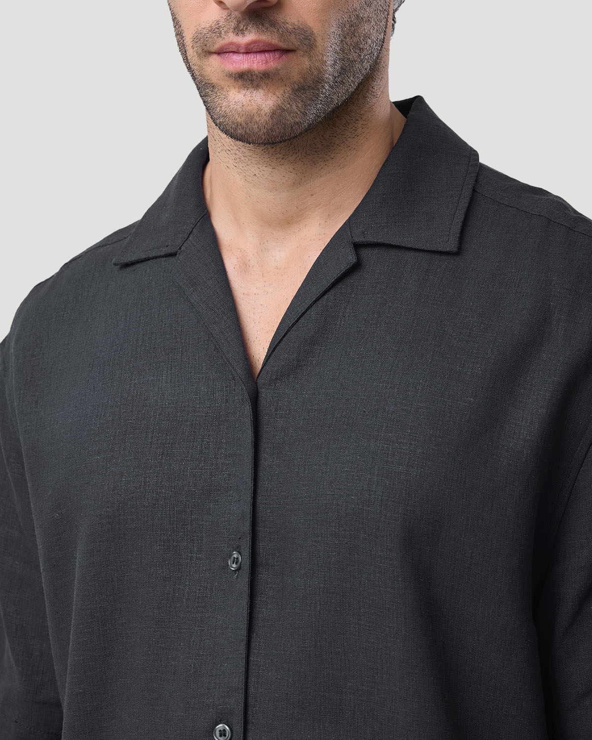 Men's Resort Shirt - Jet Black image number 4