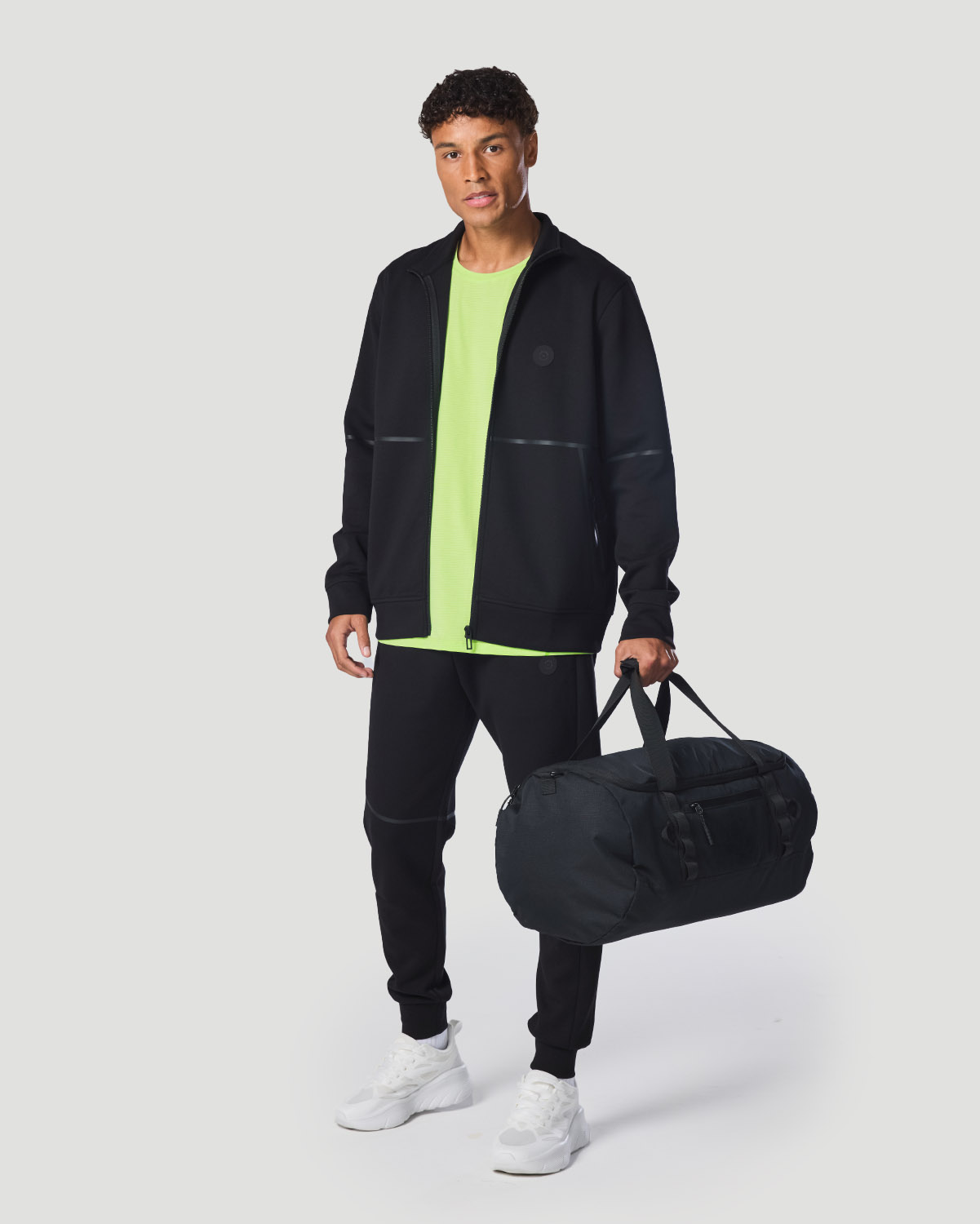 Men's Track Jacket - Jet Black image number 5
